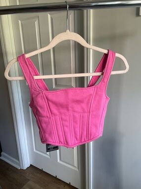 Bo & Tee Corset Crop Top